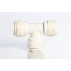Polyconn Union Tee 3/8" Run OD to 3/8" Leg OD