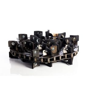 AH96388 Rubber Paddle Return Grain Elevator Chain Fits John Deere