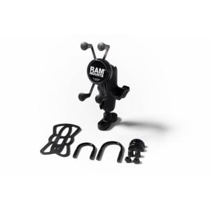Ram Mount X-Grip Phone Mount with Handlebar U-Bolt Base RAM-B-149Z-UN7U
