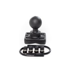 Ram 1.5" C Ball Mount Double U-Bolt Ball Base for 1.25" - 1.5" Rails RAM-235-1U