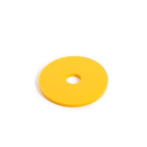 3/8" x 1-1/4" ID UHMW Poly Hitch Saver Disc HSP60125