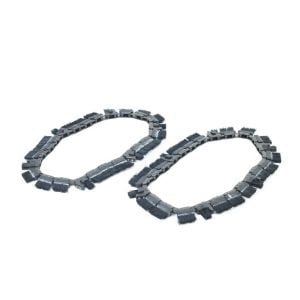 461300 - 360 YIELD SAVER Corn Head Gathering Brush Chain Kit fits John Deere