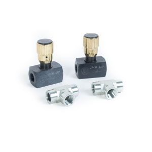 Roll A Cone Hydraulic Line Tee and Valve Kit