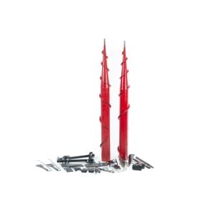 Roll A Cone Set for Corn Head Tin Snouts fits Case-IH 800/900/1000