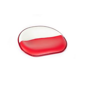 7181 International Red White Vinyl Tractor Seat 