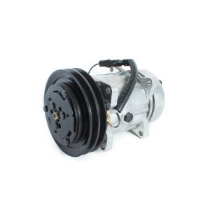 Sanden A/C Compressor SD7H15 FLX7, 6" 2 Groove Clutch, GM Pad Mount, 12V