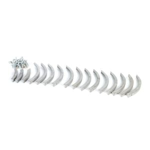 B95480 Combine Rotor Cage Vane Set fits Case-IH