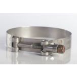 Valley 3-1/2'' Stainless Steel T-Bolt Hose Clamp