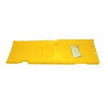 22' Yellow Poly Wear Shoe Skid Kit fits John Deere