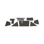 4002 K&M Tractor Cab Foam Kit fits Allis Chalmers