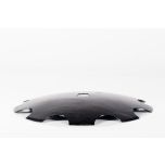 16" x 3mm Plain Cone Notched Disc Tillage Blade 1" Square x 1-1/8" Square