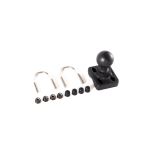 Ram 1.5" C Ball Mount Double U-Bolt Ball Base for 1" - 1.25" Rails RAM-235U