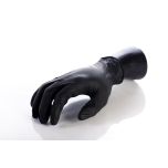 Kinco Black Nitrile Disposable Safety Gloves X-Large