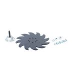 Yetter 2967-101-ST Complete Shark Tooth Residue Manager Wheel Assembly