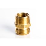 Brass 3/4" Garden Hose to 3/4" Pipe Thread Adapter Fitting