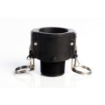 Norwesco 1-1/2'' Male Quick Coupler Hose Fitting Adapter