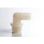 Valley 3/4'' MPT x 3/4'' HB Threaded Hose Barb Elbow