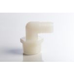 Valley 1'' MPT x 3/4'' HB Threaded Hose Barb Elbow