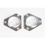 52MMT 3 Bolt Triangular Stamped Steel Bearing Flange 52MSTR