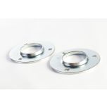 40MM 3 Bolt Round Stamped Steel Bearing Flange 40MS