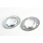 G72MM 3 Bolt Round Stamped Steel Bearing Flange