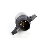 7 Pole RV Receptacle to 6 Pole Round Electrical Adapter