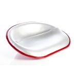 7180 K&M Silver Vinyl Seat Cushion fits International