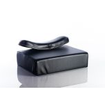 2 Piece Black Vinyl Tract Seat fits John Deere