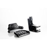 510-Universal Tractor Seat with Suspension - Black