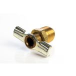 Milton S614-4 Brass Air Tank Drain Cock 