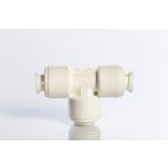 Push Connect Union Tee 1/4" Run OD to 1/4" Leg OD