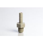 Push Connect Male Stem Adapter 1/4" Stem OD to 1/8" NPTM Thread