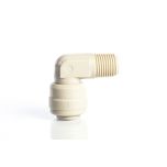 Push Connect Male Elbow 1/4" Tube OD to 1/8" NPTM Thread