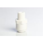 Push Connect Male Connector 3/8" Tube OD to 1/4" NPTM Thread