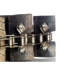 AH131074 Rubber Paddle Combine Return Grain Elevator Chain fits John Deere