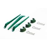 AH210894 Combine Concave Latch Kit fits John Deere