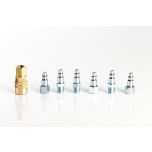 Milton S212 7 Piece M-Style Air Coupler Kit