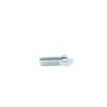 1/2" x 1-1/2" Clipped Head Plow Bolt