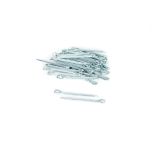 Hammerlock Cotter Pin, Steel, Zinc Finish, 0.203" Head Diameter, 3/16 x 2-1/2"