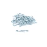 Hammerlock Cotter Pin, Steel, Zinc Finish, 0.5" Head Diameter, 1/4 x 1-1/2"