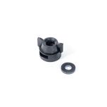 Teejet 25600-1-NYR Black Spray Tip Quick Cap with Gasket