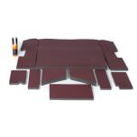 4132 K&M Tractor Burgundy Cab Foam Kit fits International
