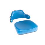 Ford 2 Piece Blue Vinyl Seat