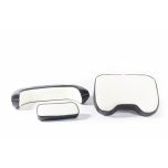 Allis Chalmers 3 Piece Black/White Vinyl Seat Kit