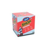 Scott 200 Count Blue Shop Towels in a Box 75190