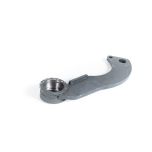 0005176921 Combine LH Feeder Drum Arm Fits Claas Lexion