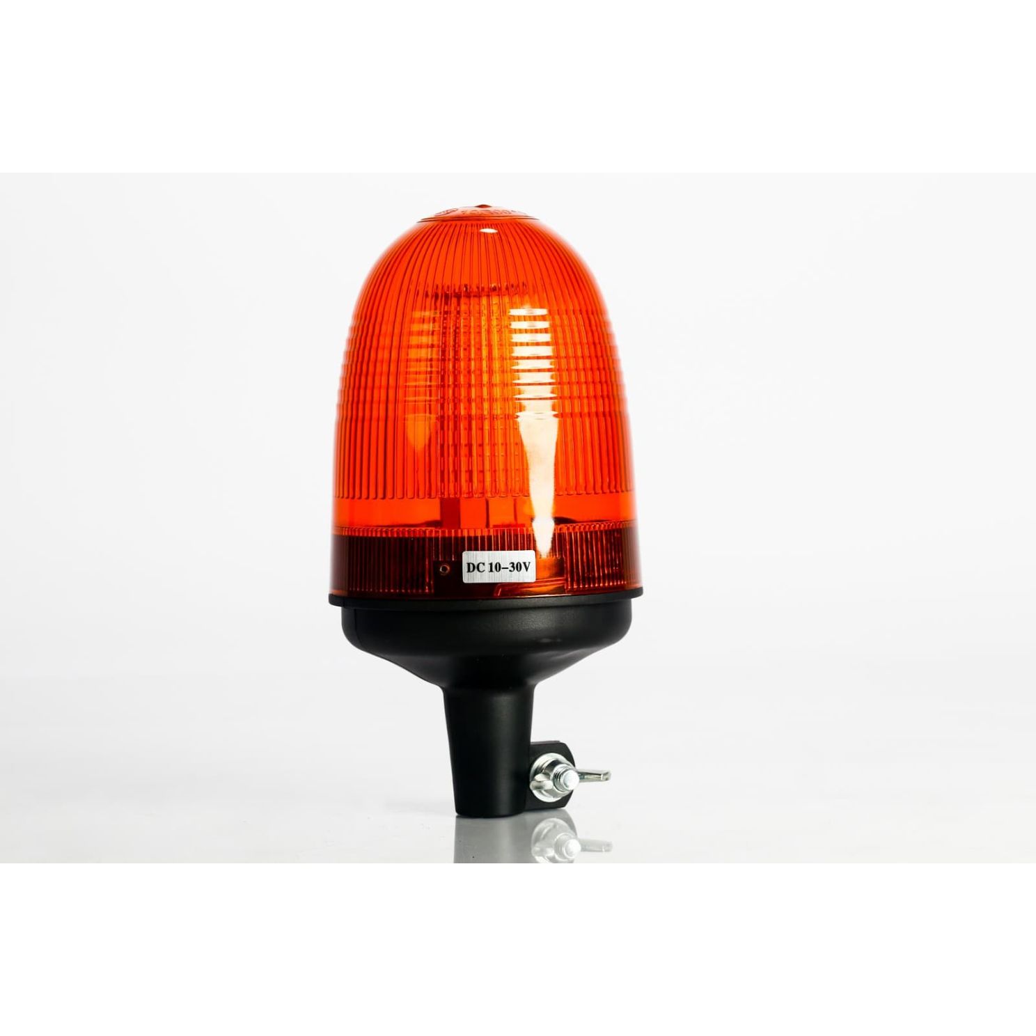 80 LED Amber Beacon Warning Light DIN Mount