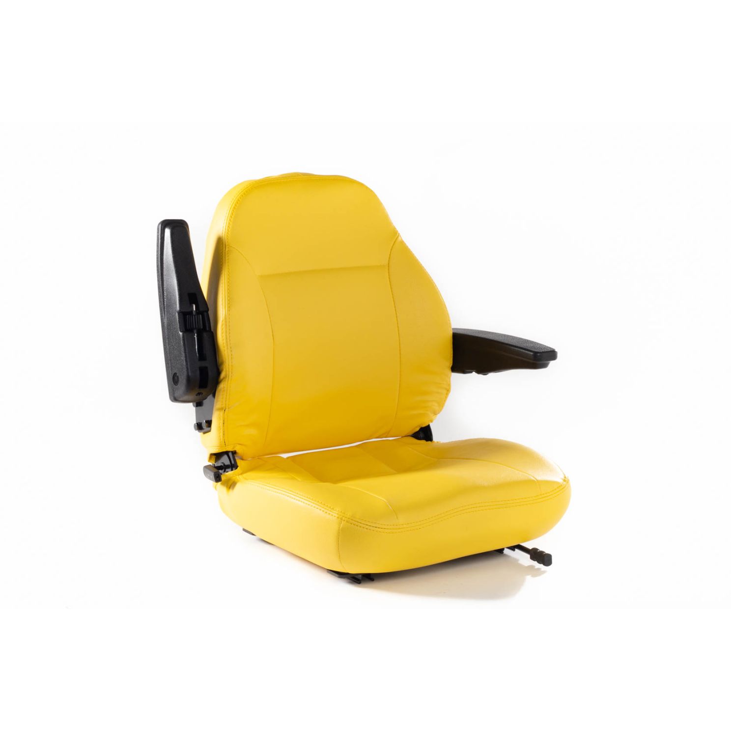 Black Talon High Back Zero Turn Mower Seat with Armrests 440002YE