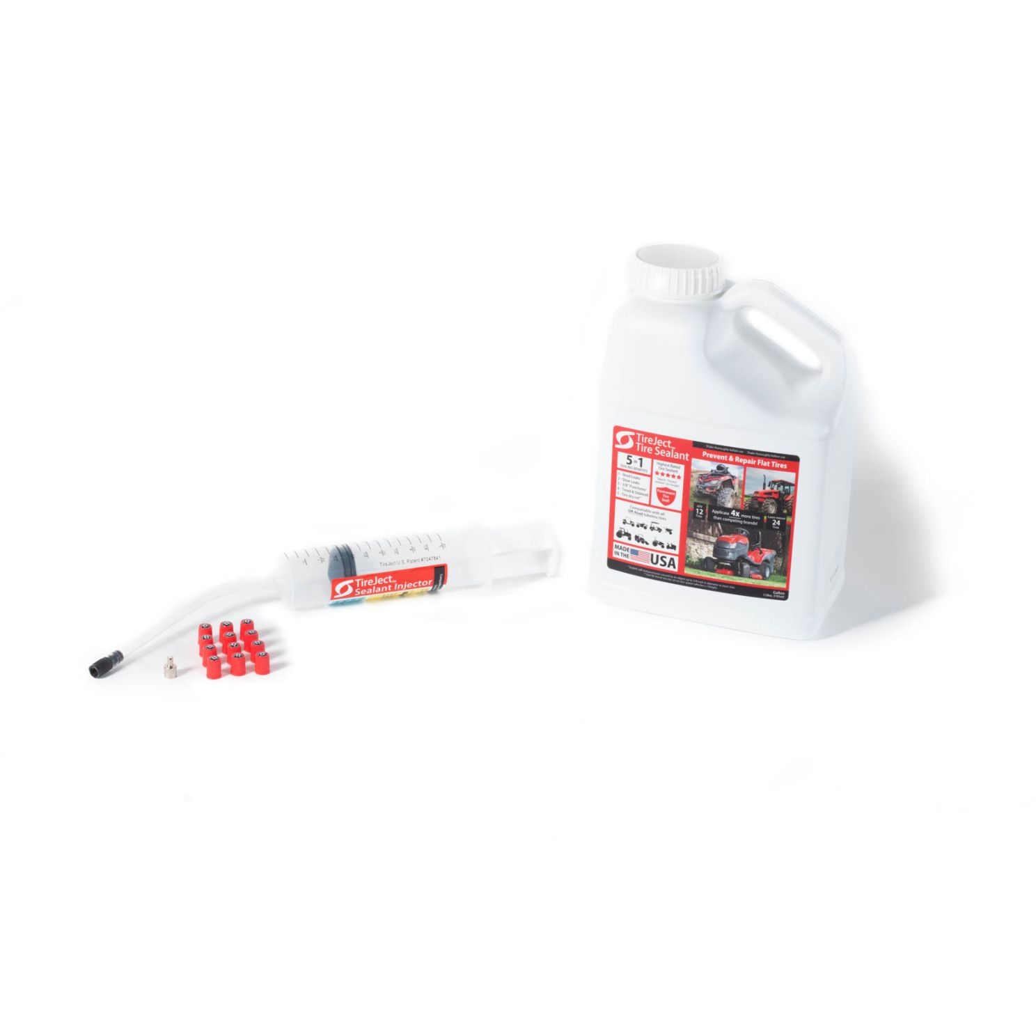 TireJect Off-Road Tire Sealant Injection 1 Gallon Kit