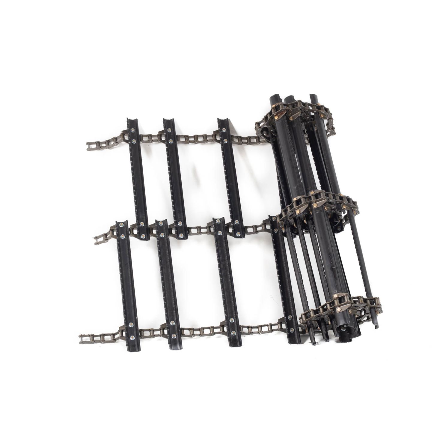 195670A2 Combine Feeder Chain for 60'' Feeder with Serrated Slats fits Case-IH